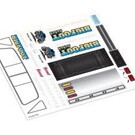 Traxxas TRA9844  Decals TRX-4MT Bigfoot No. 1