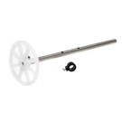 Traxxas TRA6342 Main gear, upper (1)/ main shaft, outer (1)/ locking collar (1)/ screws (3)