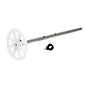 Traxxas TRA6342 Main gear, upper (1)/ main shaft, outer (1)/ locking collar (1)/ screws (3)