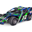 Traxxas TRA104354-74  Green Slash Modified Mudboss BL-2S  Brushless RTR HD