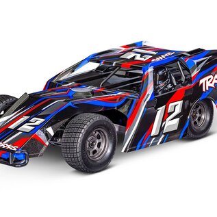 Traxxas TRA104354-74  RED Slash Modified Mudboss BL-2S  Brushless RTR HD Red