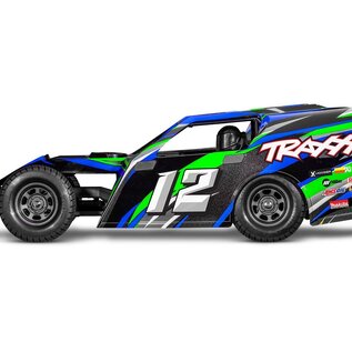 Traxxas TRA104354-74  Green Slash Modified Mudboss BL-2S  Brushless RTR HD