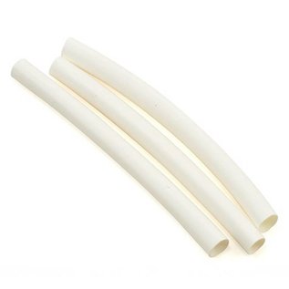 Dubro DUB438  3/16" Diameter Heat Shrink Tubing White 3/pkg