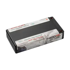 Fyrrework F74200-1S2P  7400mah 3.7V  1S 200C 1/12 Lipo Battery with 5mm inboard