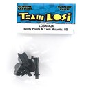 TLR / Team Losi LOSA4424  Team Losi Body Posts & Tank Mounts: 8B, 8T