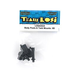TLR / Team Losi LOSA4424  Team Losi Body Posts & Tank Mounts: 8B, 8T