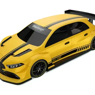 Bittydesign BDYMZ-CA45 Bittydesign Ca45 1/28 Mini-Z Body (Clear) (98mm Wheelbase)