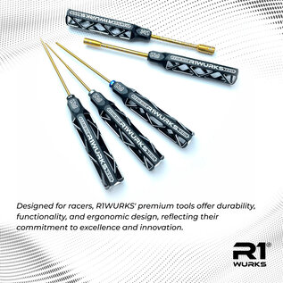 R1wurks R1-900041 R1WURKS Premium Hex/Nut Driver Tool Set, Metric