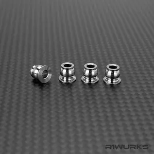 R1wurks R1-900009-1  R1WURKS B7 Titanium Lower Shock Pivot Balls