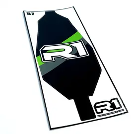 R1wurks R1-900070-2  R1WURKS Green RC10 B7 Chassis Protector