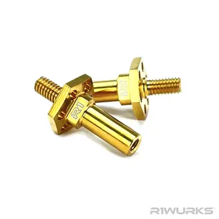 R1wurks R1-990908 Titanium Nitride Front Axle Set, Titanium for B7 & DC1