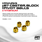 R1wurks R1-900039 R1WURKS B7 Caster Block Pivot Balls, Titanium (Titanium Nitride Coated)