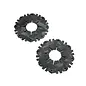 R1wurks R1-900052 R1WURKS RC10 B7 11mm Inner Diameter Forged Carbon Slipper Pads, Octalock