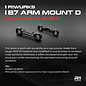 R1wurks R1-900058  R1Wurks RC10 B7 Arm Mount D, Aluminum, Black