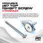 R1wurks R1-900038  R1Wurks RC10 B7 Top Shaft Screw, Titanium