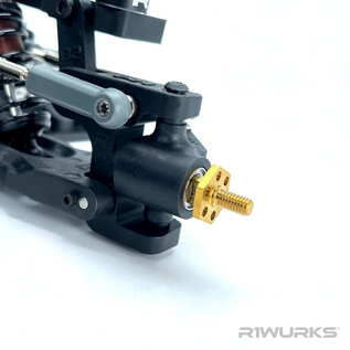 R1wurks R1-990908 Titanium Nitride Front Axle Set, Titanium for B7 & DC1