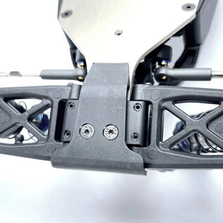 R1wurks R1900062  R1Wurks RC10 B7 Front Bulkhead, +/-2.5 deg., Aluminum