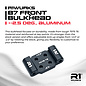 R1wurks R1900062  R1Wurks RC10 B7 Front Bulkhead, +/-2.5 deg., Aluminum