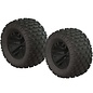Arrma AR550044  1/10 dBoots Fortress SC 2.2/3.0 Pre-Mounted Tires, 14mm Hex, Black (2)
