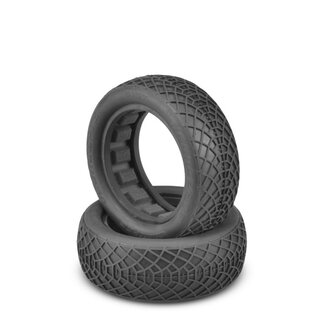 J Concepts JCO3197-06  Ellipse Silver 2.2" 2WD Front Buggy Tires (2) 319706