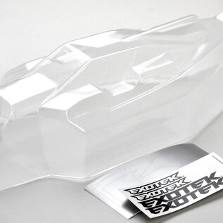 Exotek Racing EXO1830  EXOTEK Edge Lightweight Clear Body, for EB410