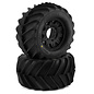 Proline Racing PRO1019610  1/10 Demolisher F/R 2.8" MT Tires Mounted 12mm/14mm Black Raid (2)
