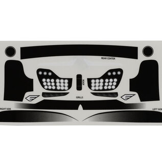 Exotek Racing EXO2215 Exotek 499 Hypercar Low Profile Touring Car Body 190mm Clear Lightweight