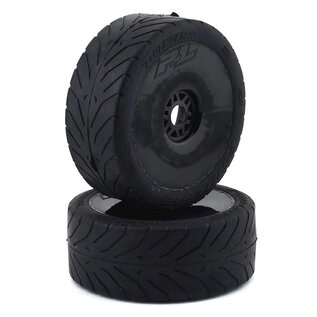 Proline Racing PRO9069-243  Avenger HP Belted Pre-Mounted 1/8 Buggy Tires (2) (Black) (S3)