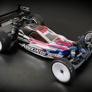 Leadfinger LFRE3066 Leadfinger Racing Team Associated RC10B6.4 Retro-Mod 1/10 2WD Buggy Body (Clear)