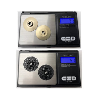 R1wurks R1-900073  R1Wurks RC10 B7 Slipper Hub Set, Aluminum