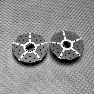 R1wurks R1-900073  R1Wurks RC10 B7 Slipper Hub Set, Aluminum