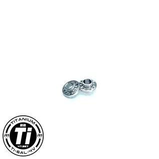 R1wurks R1-900069 R1Wurks RC10 B7D Slipper Spring Adapter Set, Titanium