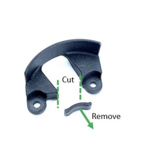 R1wurks R1-900078C  R1Wurks RC10 B7 Motor Mount, Carbon Fiber