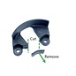 R1wurks R1-900078C  R1Wurks RC10 B7 Motor Mount, Carbon Fiber