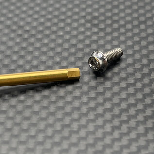 R1wurks R1-900051   Titanium Upper Screw Set, Button Head for B7