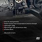 R1wurks R1-900060  R1Wurks RC10 B7 Arm Mount C, Wide, Aluminum, Black