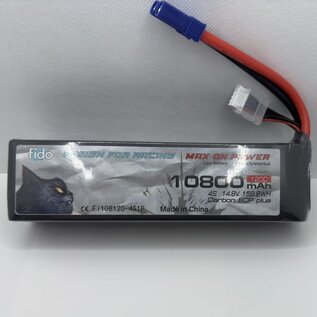Fyrrework Fi108120-4S1PEC5 10800mAh 14.8V 4s 120C  Lipo Battery Pack EC5 Plug