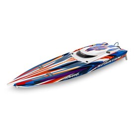 Traxxas TRA103076-4  Orange Spartan Brushless 36" Self Righting Boat RTR