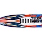 Traxxas TRA103076-4  Orange Spartan Brushless 36" Self Righting Boat RTR