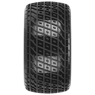 AKA Racing AKA13134CR  Array 1/10 Array Clay Rear 2.2" Dirt Oval Tires (2) - Purple