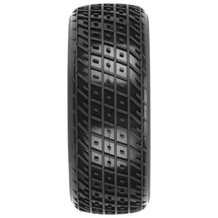 AKA Racing AKA13334CR  Array 2.2" Clay Dirt Oval Buggy 2WD/4WD Front Tires (2) - Purple
