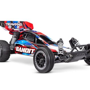 Traxxas TRA24254-8   Red Traxxas Bandit HD w/USB-C RTR 2WD Buggy
