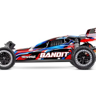 Traxxas TRA24254-8   Red Traxxas Bandit HD w/USB-C RTR 2WD Buggy