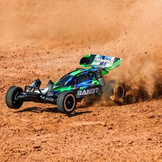 Traxxas TRA24254-8   Green Traxxas Bandit HD w/USB-C RTR 2WD Buggy