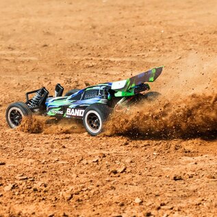 Traxxas TRA24254-8   Green Traxxas Bandit HD w/USB-C RTR 2WD Buggy