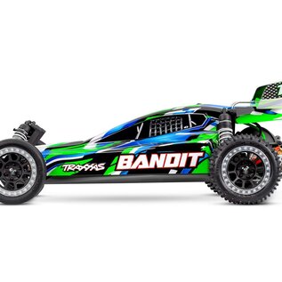 Traxxas TRA24254-8   Green Traxxas Bandit HD w/USB-C RTR 2WD Buggy