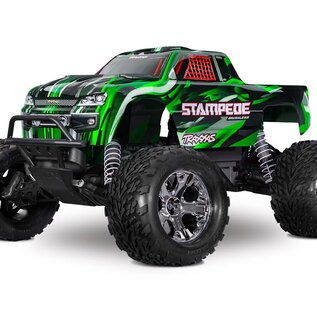 Traxxas TRA36354-4 Green  Stampede 2WD BL-2S  Brushless RTR HD
