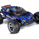 Traxxas TRA37354-4 Blue Rustler 2WD BL-2s Brushless RTR HD