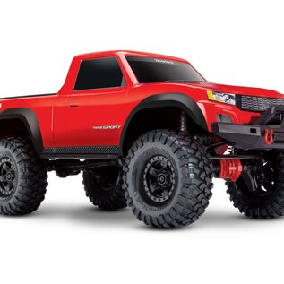 Traxxas TRA82224-4 Red  TRX-4 Sport: Clipless 1/10 Scale 4X4 Crawler