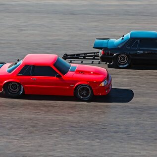 Traxxas TRA94346-74  Black Drag Slash HD Brushless Ford Mustang Car